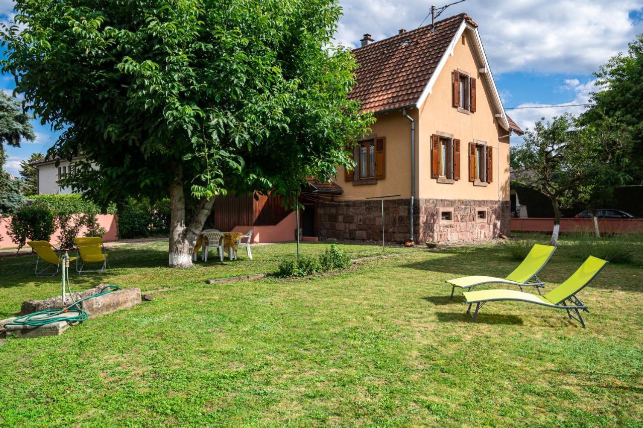 La Maison De Vacances De Colmar Et Son Jardin Dış mekan fotoğraf